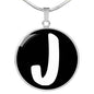 Initial J v3b - Luxury Necklace