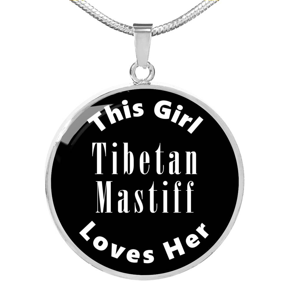 Tibetan Mastiff v2 - Luxury Necklace