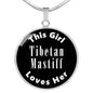 Tibetan Mastiff v2 - Luxury Necklace