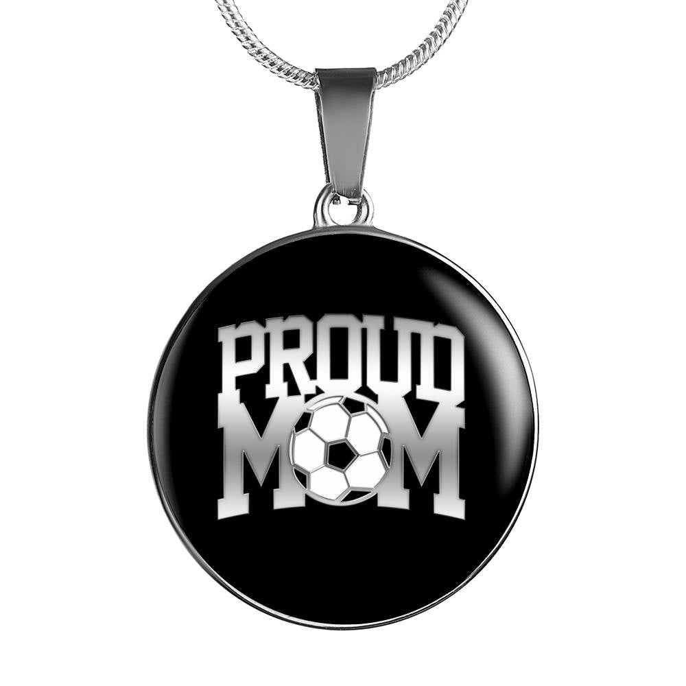 Proud Soccer Mom - Luxury Necklace