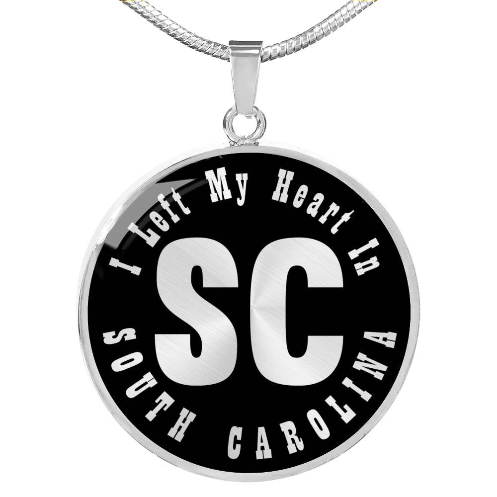 Heart In South Carolina v02 - Luxury Necklace