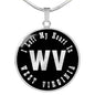 Heart In West Virginia v02 - Luxury Necklace