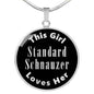 Standard Schnauzer v2s - Luxury Necklace