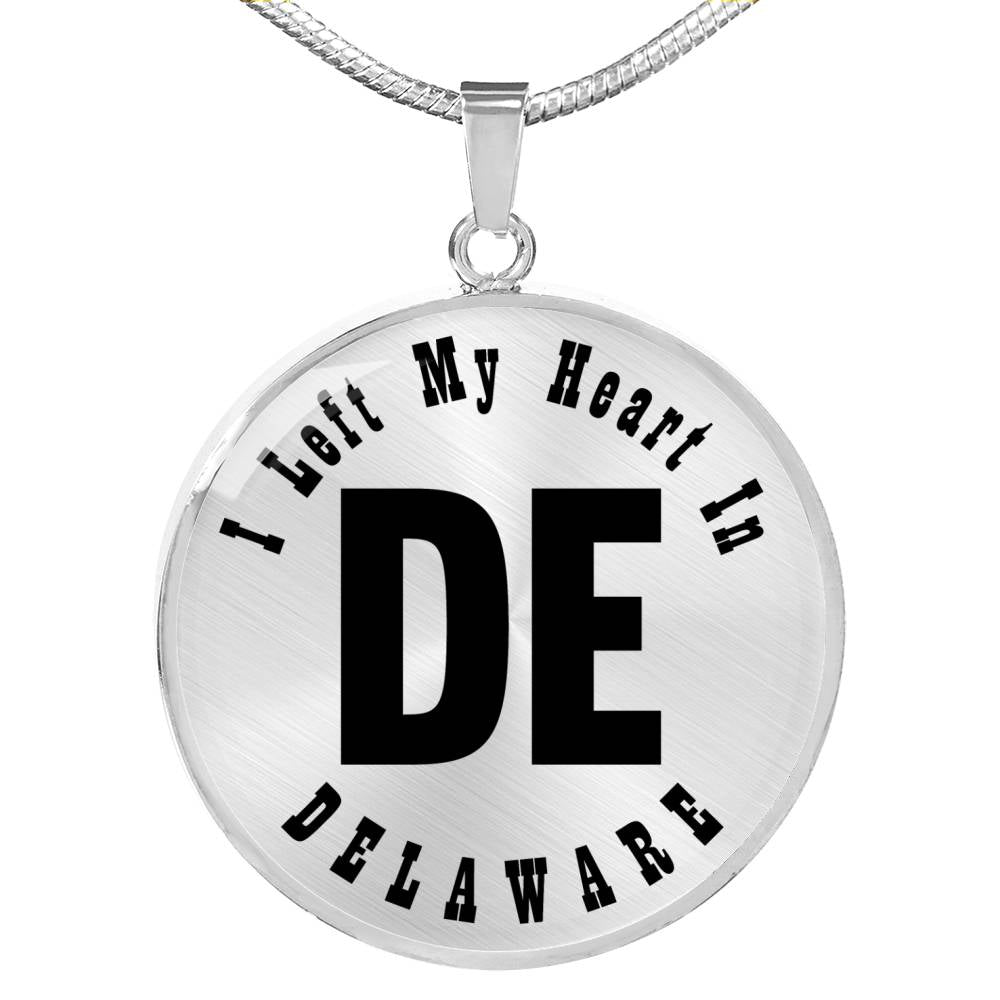 Heart In Delaware v01 - Luxury Necklace