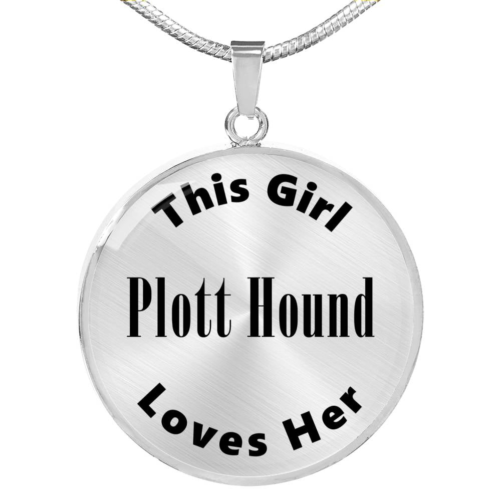 Plott Hound - Luxury Necklace