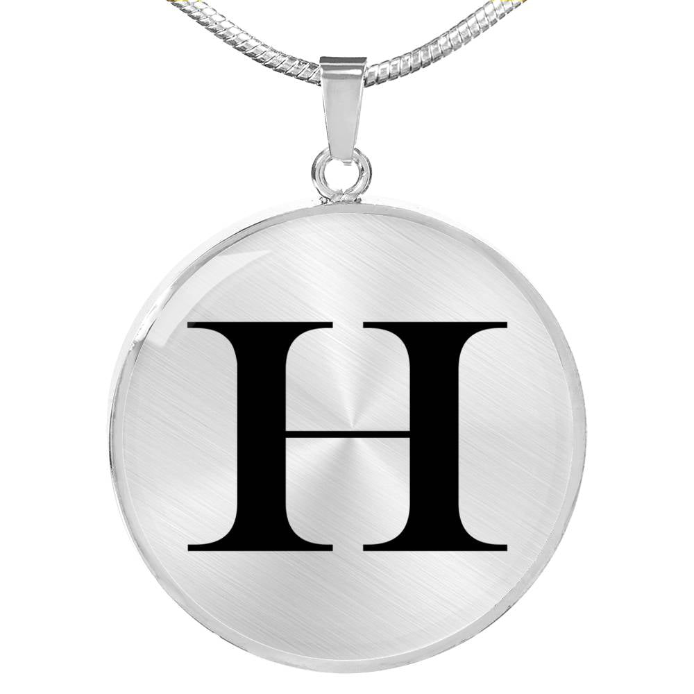 Initial H v1a - Luxury Necklace