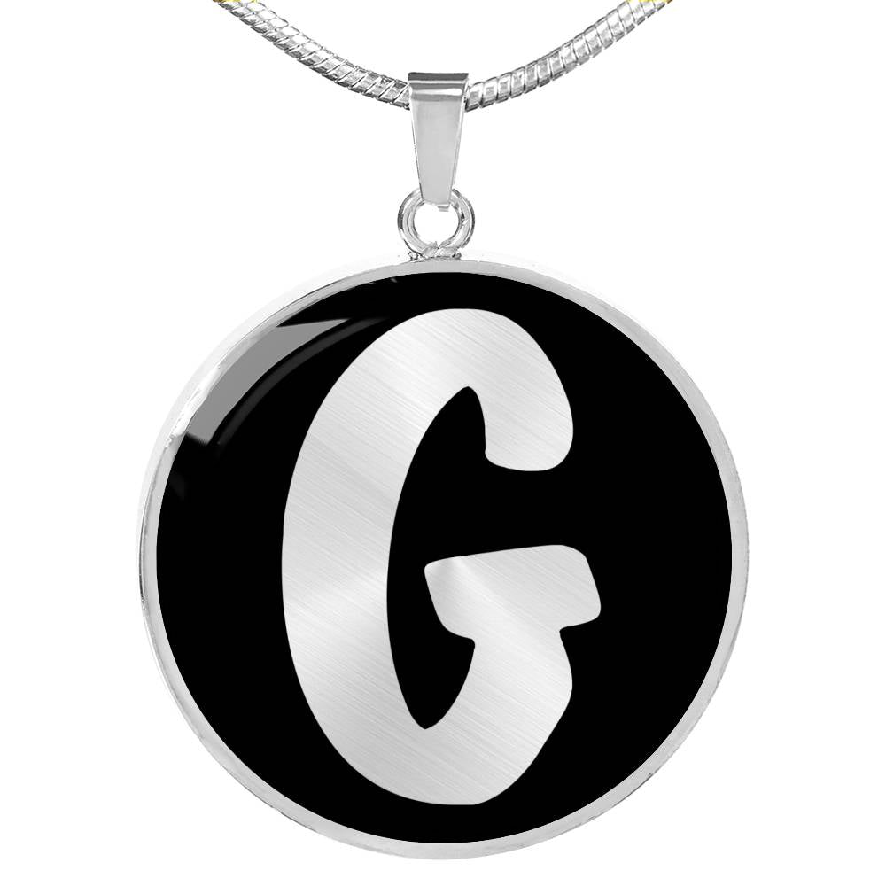 Initial G v2b - Luxury Necklace