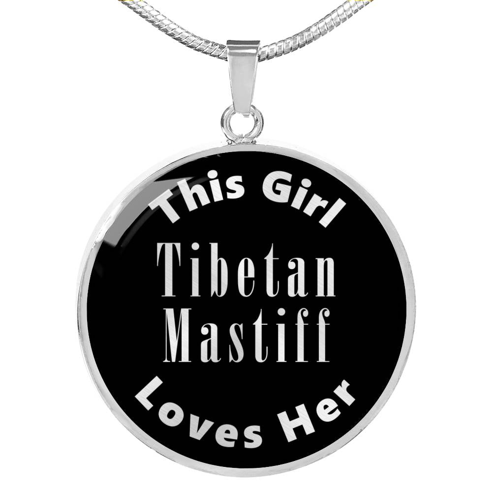 Tibetan Mastiff v2s - Luxury Necklace
