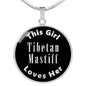Tibetan Mastiff v2s - Luxury Necklace