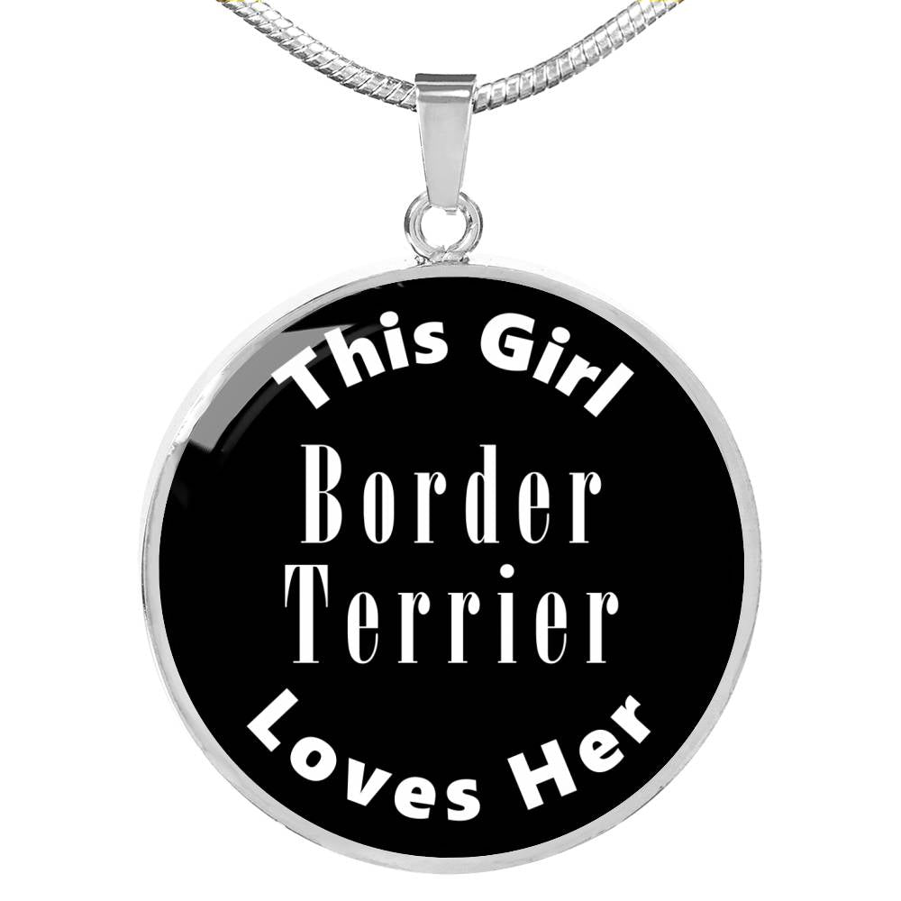 Border Terrier v2 - Luxury Necklace