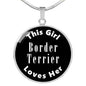 Border Terrier v2 - Luxury Necklace