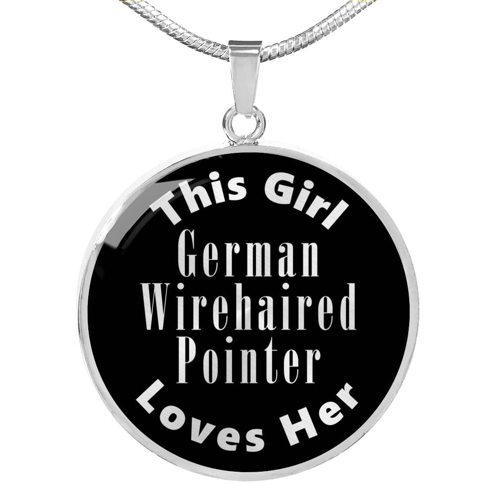 German Wirehaired Pointer v2s - Luxury Necklace