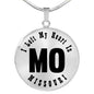 Heart In Missouri v01 - Luxury Necklace