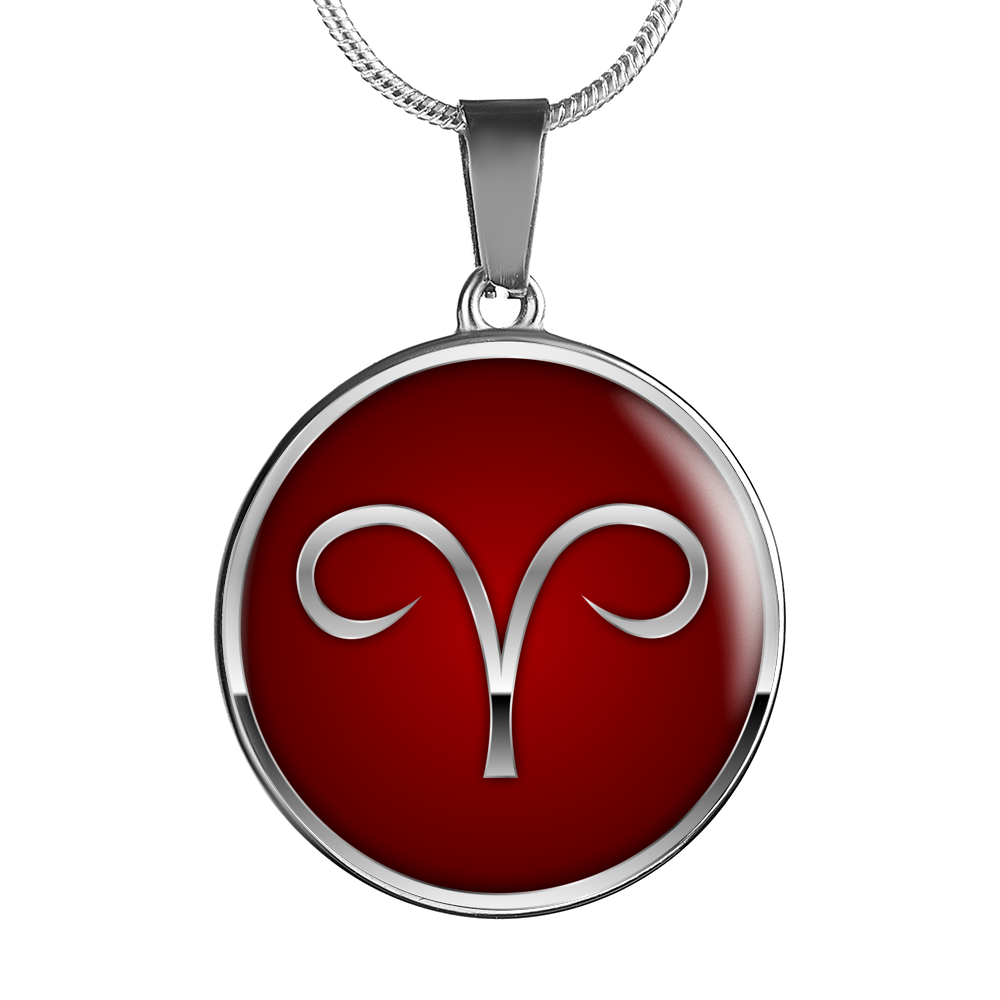 Zodiac Sign Aries v2 - Luxury Necklace