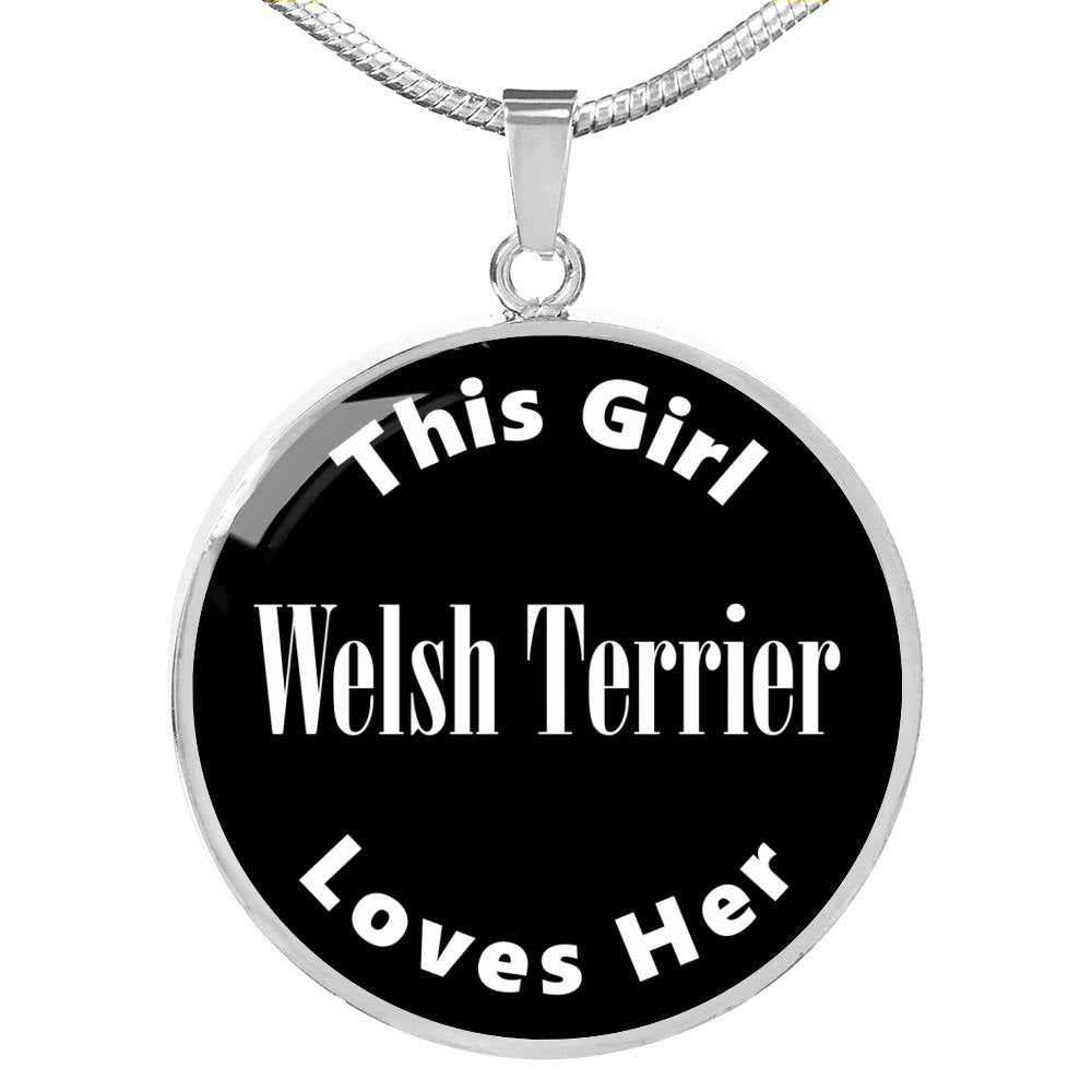 Welsh Terrier v2 - Luxury Necklace