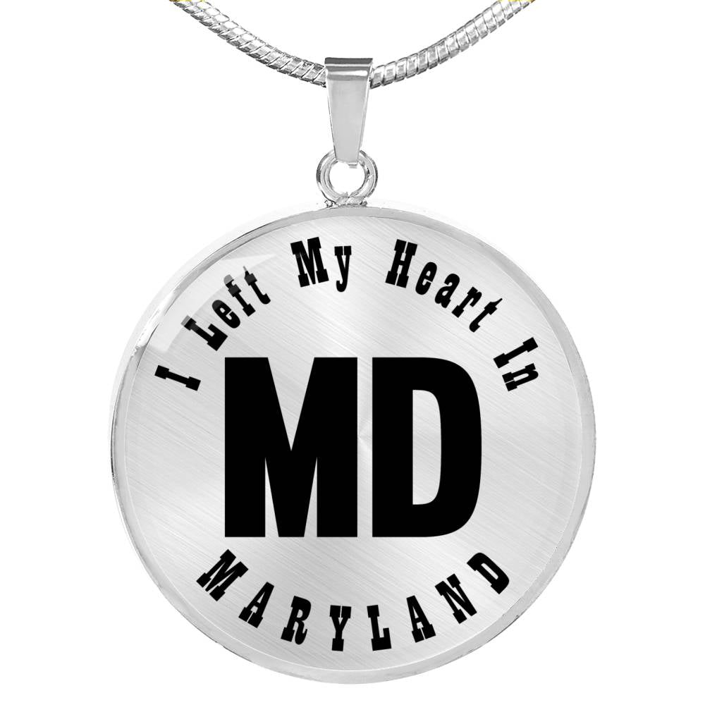 Heart In Maryland v01 - Luxury Necklace