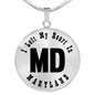 Heart In Maryland v01 - Luxury Necklace