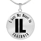 Heart In Illinois v01 - Luxury Necklace