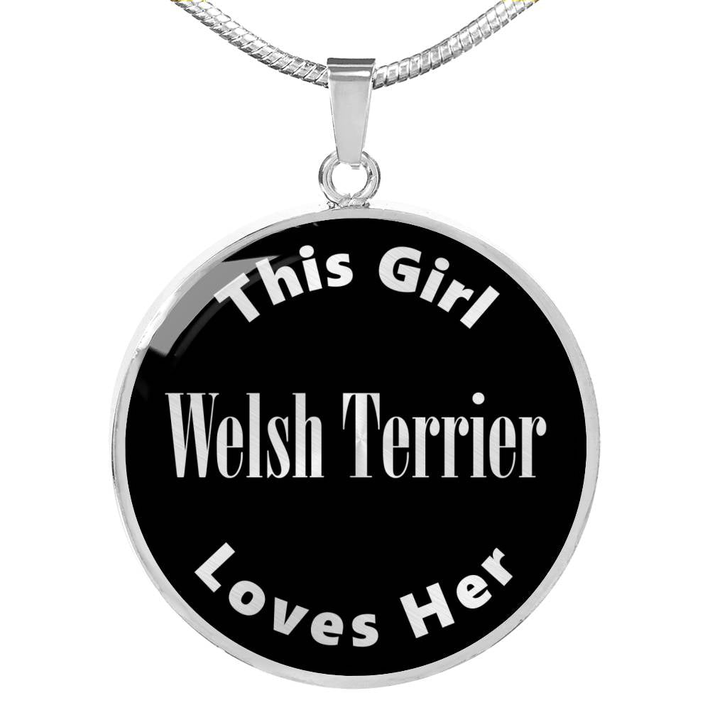 Welsh Terrier v2s - Luxury Necklace