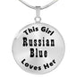 Russian Blue - Luxury Necklace