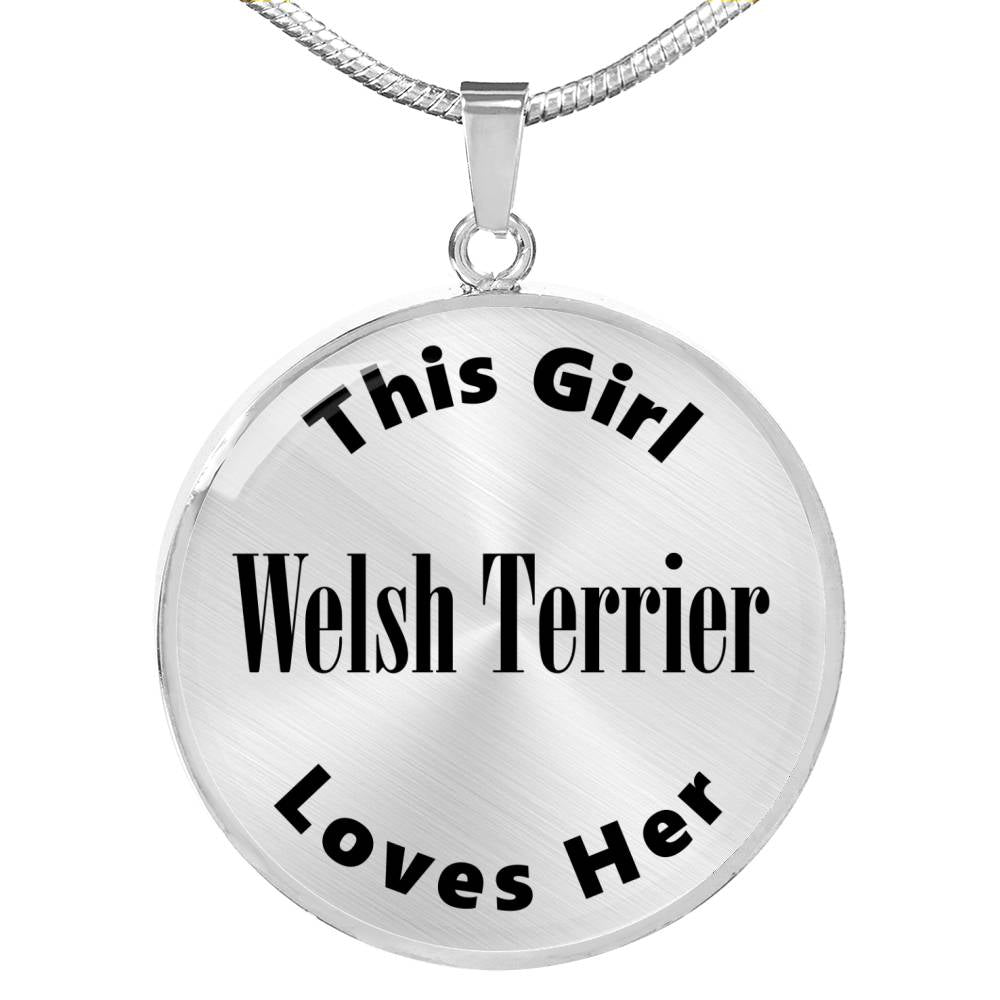 Welsh Terrier - Luxury Necklace