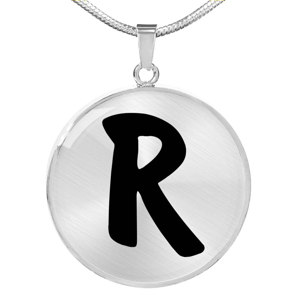 Initial R v1b - Luxury Necklace