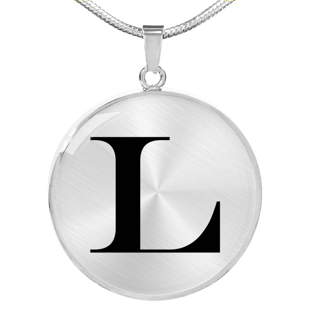 Initial L v1a - Luxury Necklace