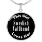 Swedish Vallhund v2 - Luxury Necklace