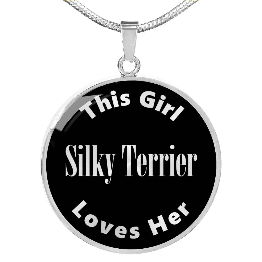 Silky Terrier v2s - Luxury Necklace