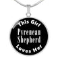 Pyrenean Shepherd v2 - Luxury Necklace