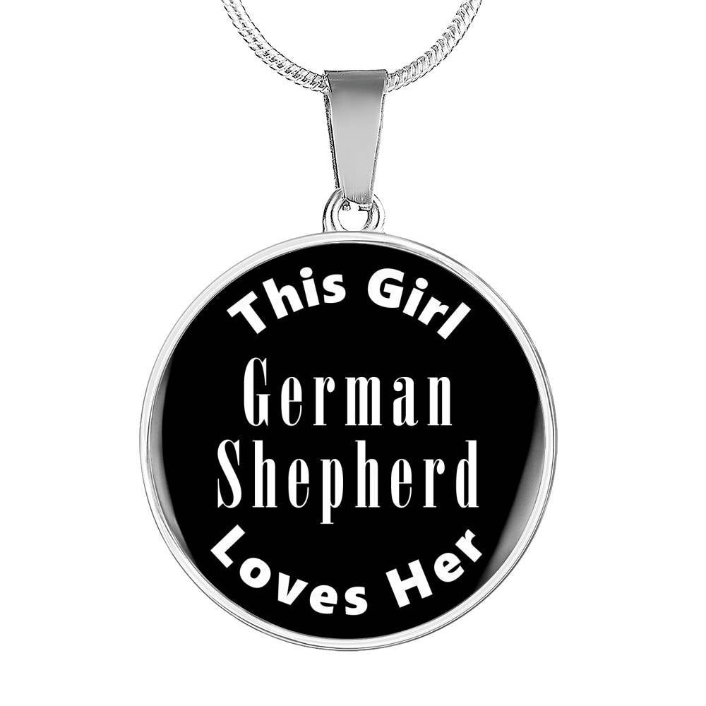 German Shepherd v2 - Luxury Necklace