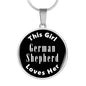 German Shepherd v2 - Luxury Necklace