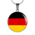 German Flag - Luxury Necklace