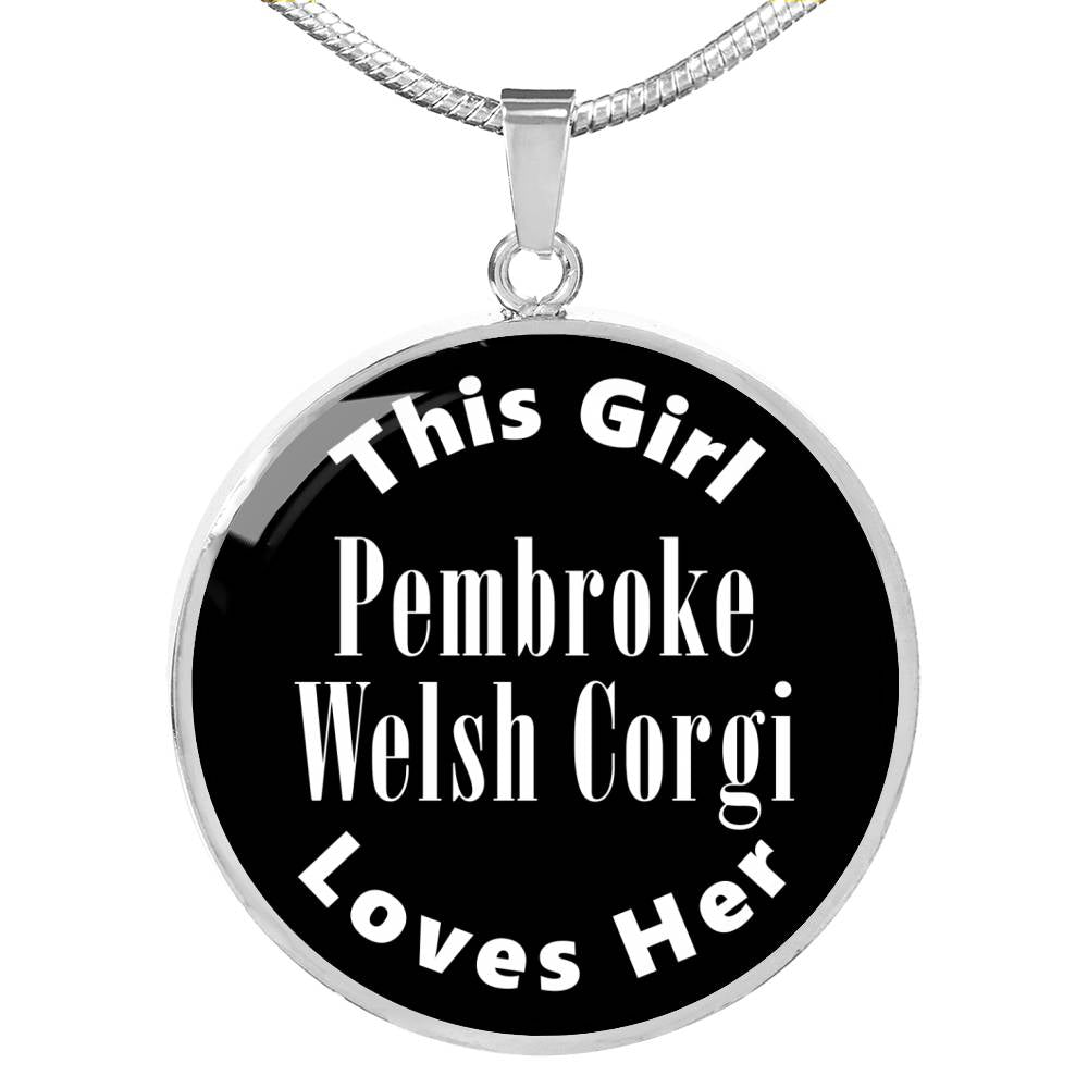 Pembroke Welsh Corgi v2 - Luxury Necklace