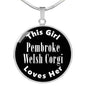 Pembroke Welsh Corgi v2 - Luxury Necklace