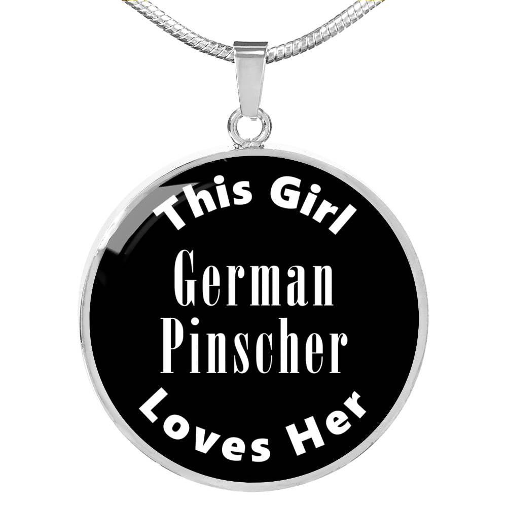 German Pinscher v2 - Luxury Necklace