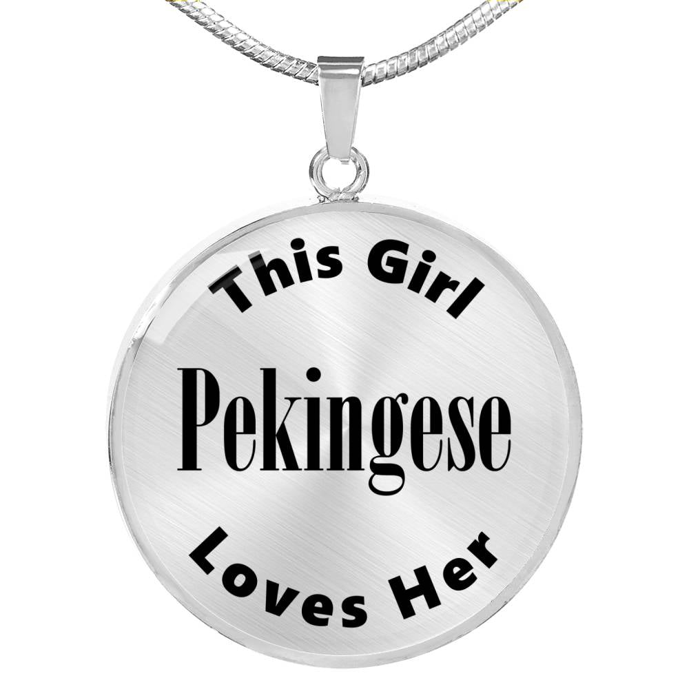 Pekingese - Luxury Necklace