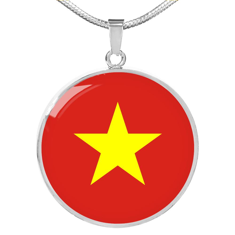Vietnamese Flag - Luxury Necklace