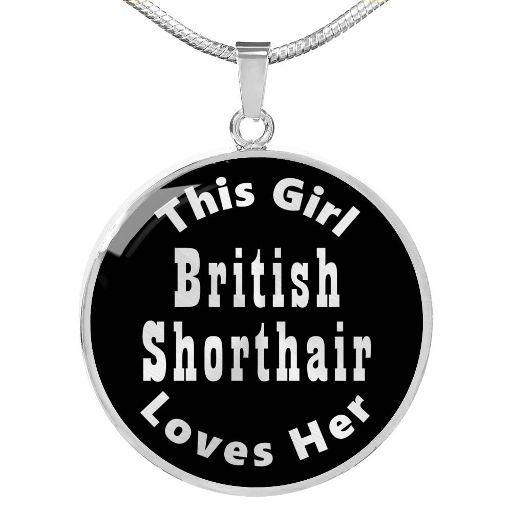 British Shorthair v3 - Luxury Necklace