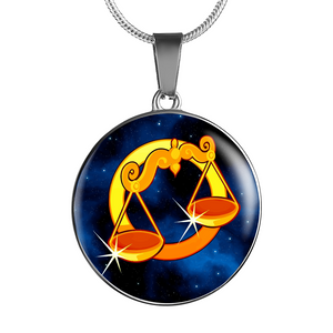 Zodiac Sign Libra - Luxury Necklace