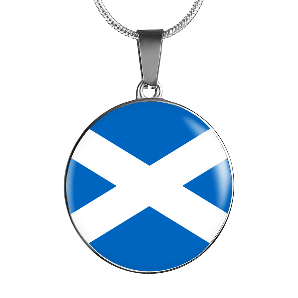 Scottish Flag - Luxury Necklace