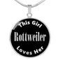 Rottweiler v2s - Luxury Necklace