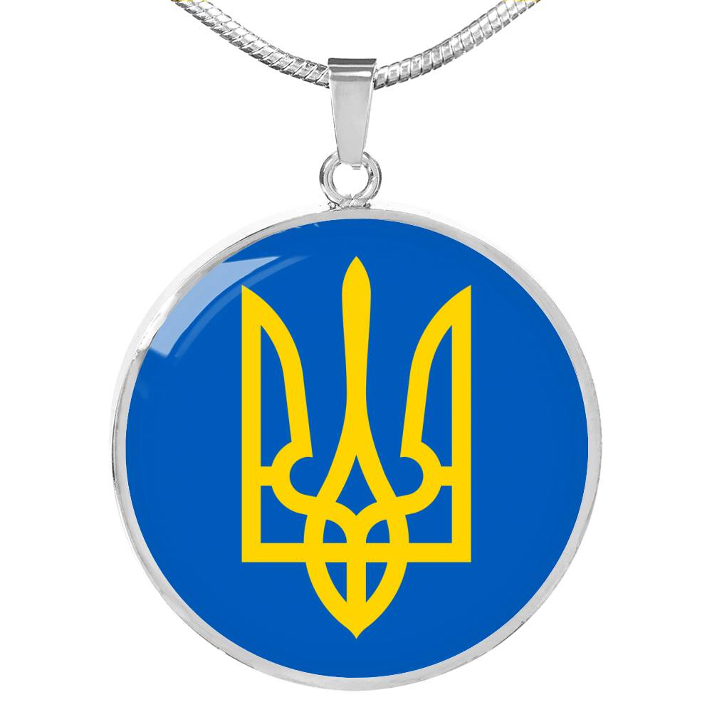 Tryzub (Yellow) - Luxury Necklace