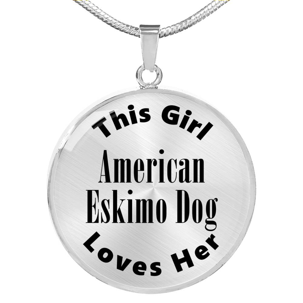 American Eskimo Dog - Luxury Necklace
