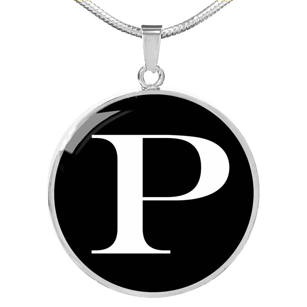 Initial P v3a - Luxury Necklace