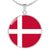Danish Flag - Luxury Necklace