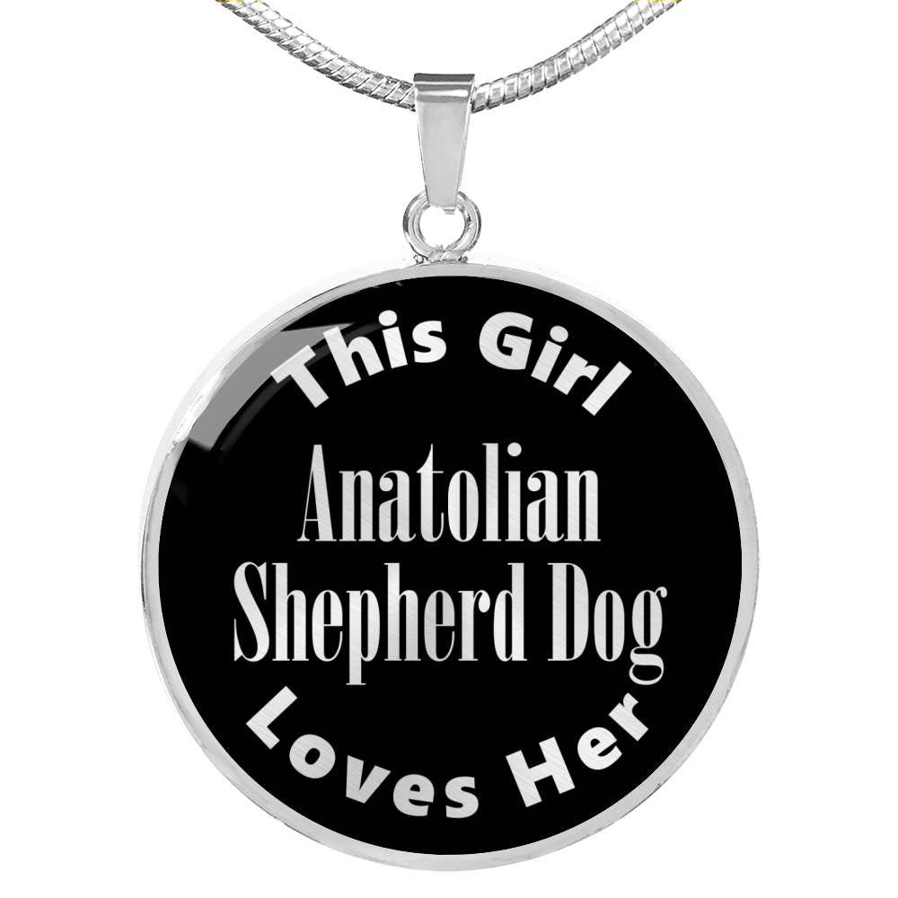 Anatolian Shepherd Dog v2s - Luxury Necklace