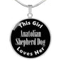 Anatolian Shepherd Dog v2s - Luxury Necklace