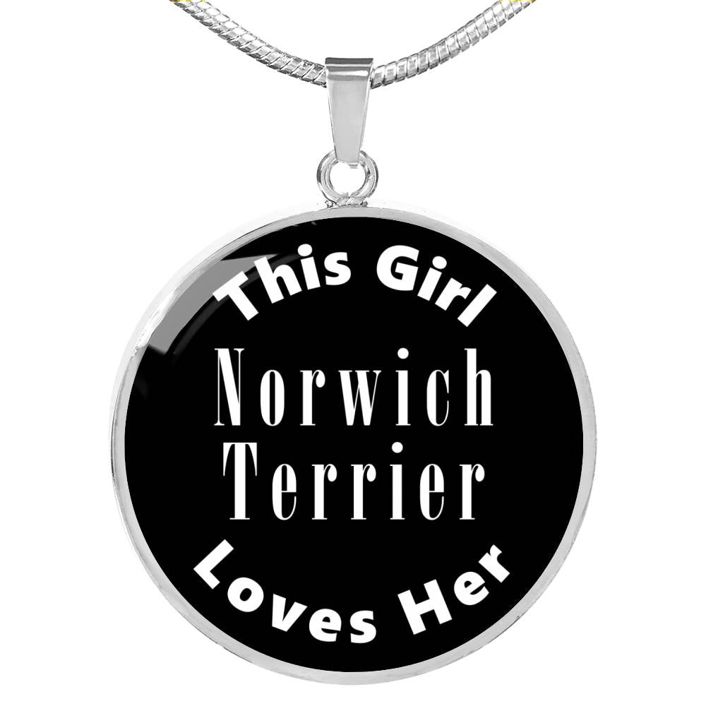 Norwich Terrier v2 - Luxury Necklace