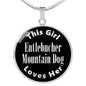 Entlebucher Mountain Dog v2s - Luxury Necklace
